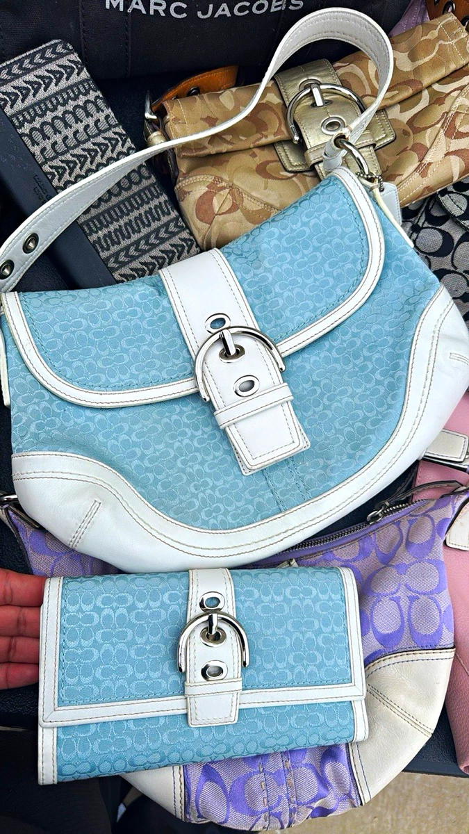 Coach Buckle Canvas Exterior Bags & Handbags for Women for sale | eBay