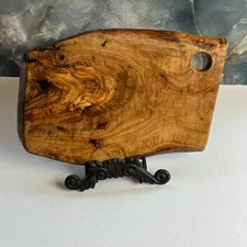 Olive Wood Charcuterie Cheese Cutting Serving Board Tray 10 x 7 Organic