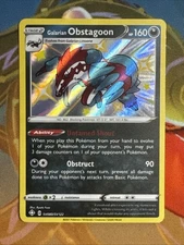 Galarian Obstagoon SV080/SV122 Shining Fates: Shiny Vault Holo