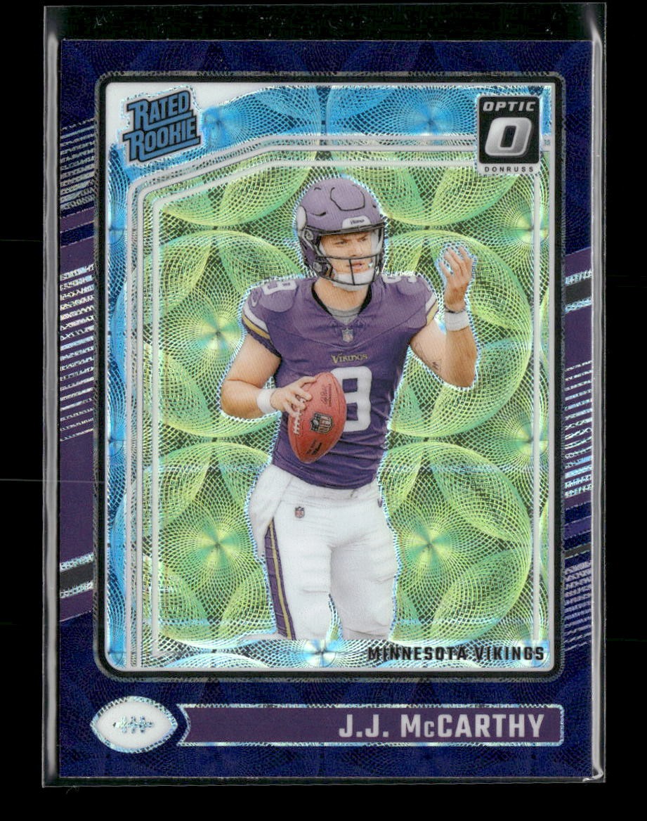 2024 Donruss Optic Purple Scope J.J. McCarthy #235