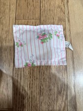 1999 Barbie Mattel Rose Striped Pillow