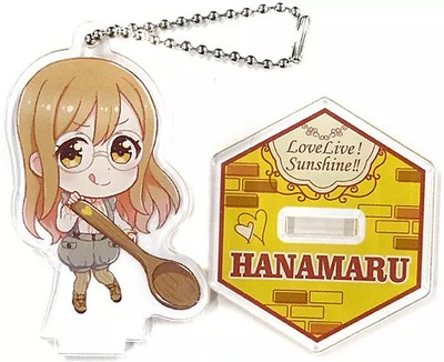Hanamaru Kunikida Love Live Sunshine Acrylic Keychain Sega Collaboration Cafe