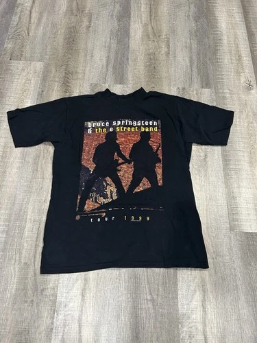 Vintage 1999 Bruce Springsteen & E Street Band Tour T Shirt 1990s vintage concert t-shirt, vintage, single stitch, B+ condition
