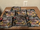 New Sealed Lego lot of 7 Star Wars 20th Anniversary Podracer polybags 30461