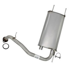 Stainless Steel Intermediate Pipe Muffler Exhaust Kit Fits 2010-13 Mazda 3 2.0l