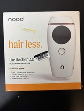 Nood The Flasher 2.0 IPL Hair Reduction Device, White. NEW SEALED IN PLASTIC.