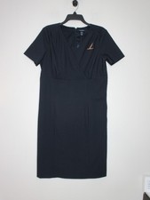 Lands' End Women's Outfitters Flight Attendant Dress Black 12 B80