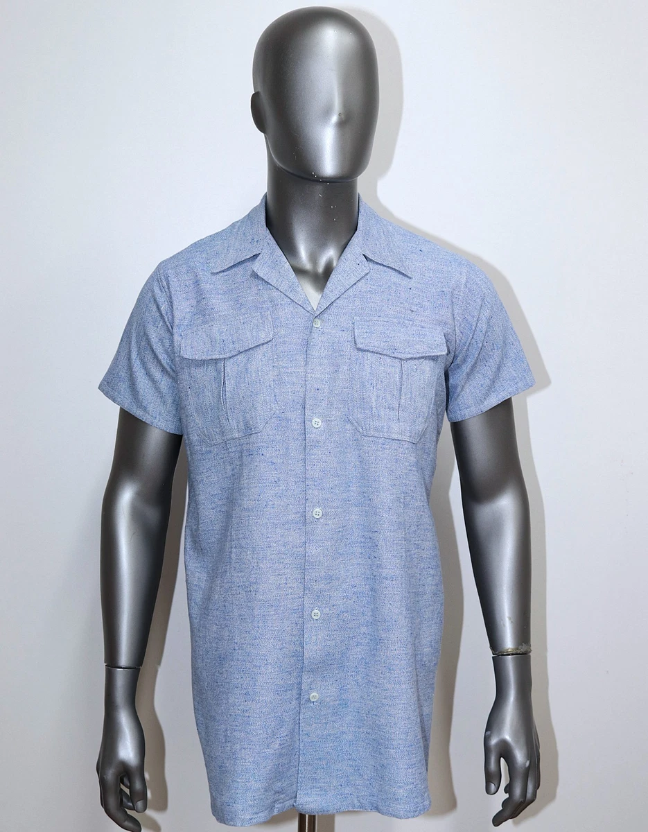 Short Sleeve Original 1940s Vintage Casual Shirts for Men for sale