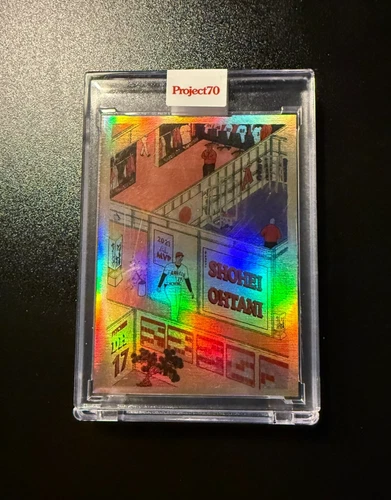 Shohei Ohtani Topps Project 70 Card 765 By Oldmanalan RAINBOW FOIL 66/70 LE HOT