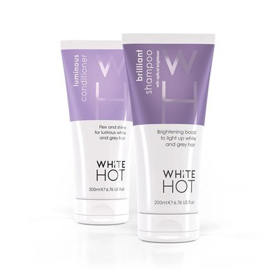 White Hot Brighten Duo: Brilliant Shampoo & Luminous Conditioner 200 ml, Lights