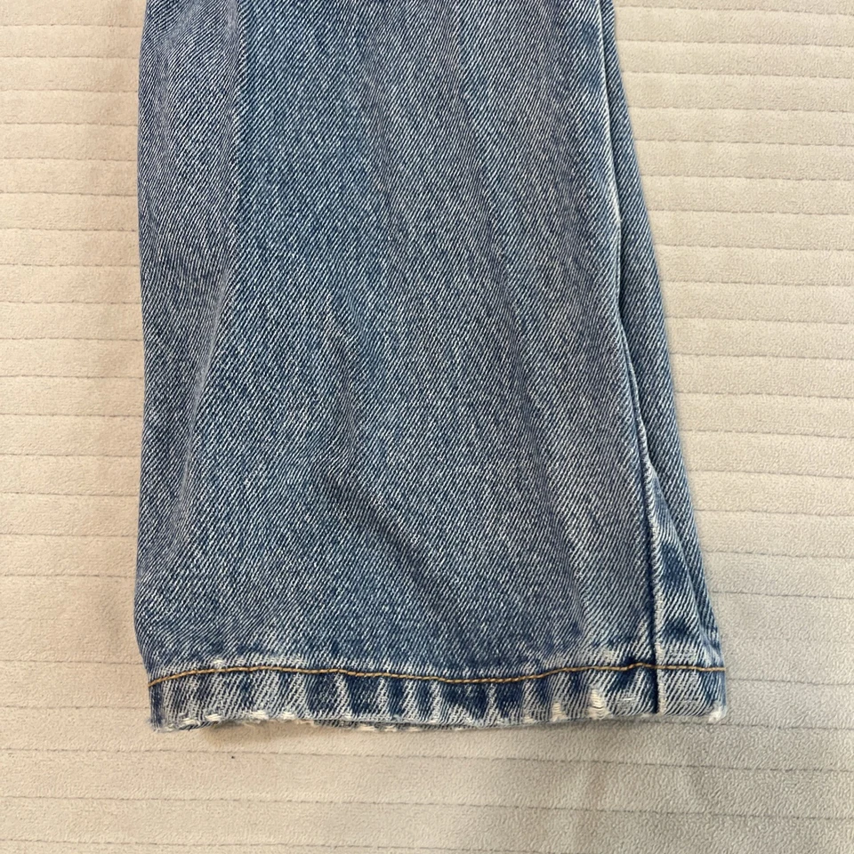 Jeans Lawman Western Vintage Talla 11/12 Botón Mosca Calce Relajado Desnudo Foto 2 de 4