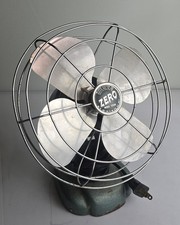 Vintage ZERO Model 1250R Electric Desk Fan &ndash; McGraw Electric / Bersted