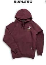 Burlebo Men  s Fleece Pintail Triangle Duck Maroon Hoodie Sz. XL NEW FH-PTRI-MAR