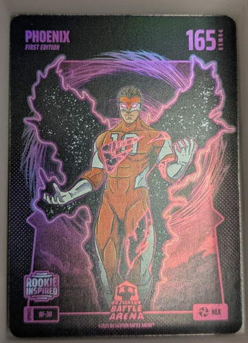 Bo Jackson Battle Arena Update HEX BATTLE FOIL Phoenix Bo Nix SSP Rookie Debut
