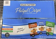 Variety Pack Pretzel Crisps - 1.5 Ounce Snack...