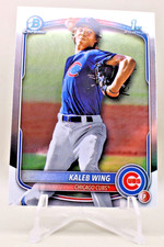 2025 Bowman Draft Chrome - #BDC-131 Kaleb Wing Cubs