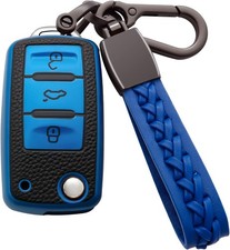 Key Fob Cover Premium Soft TPU with Keychain Key Case Shell 360 Degree Protectio
