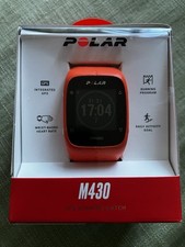 Polar M430 GPS-Sportuhr, Orange, für Laufanfänger