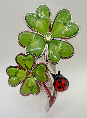 Bath & Body Works St. Patty's Clover + Ladybug Wallflower Plug Nightlight Scent