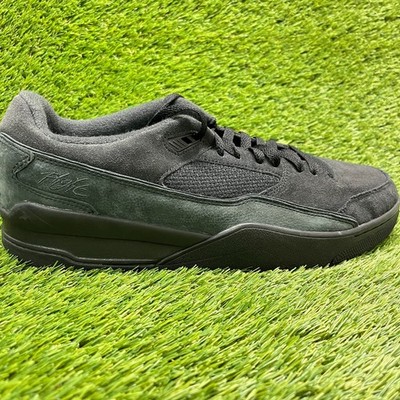 Nike Air Jordan Flight Court Mens Size 13 Black Athletic Walking Shoes Sneakers