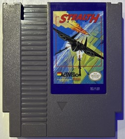 Stealth ATF (Nintendo NES, 1989) Aut&eacute;ntico. Probado. Manga.