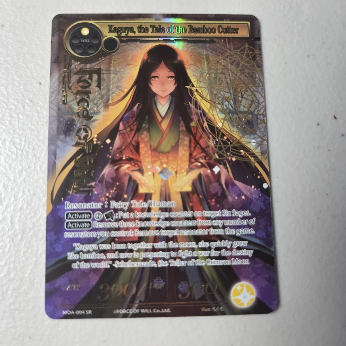 Preços baixos em Force of Will TCG Jogos de cartas colecionáveis