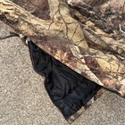 Deer Camp Building Traditions Youth Size Medium Camo Bib Overalls Zipper Legs — photo 3