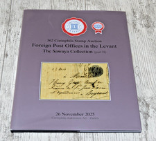 Corinphila 2024 Stamp Auction Catalogue: Foreign Post Offices in the Levant HB