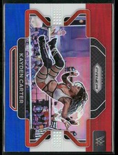 Kayden Carter 2022 Panini Prizm WWE Red, White and Blue #95