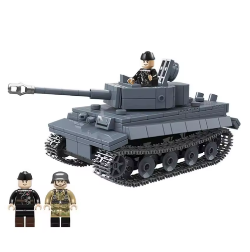 Military Tanks US Army WW2 War Weapon Soldier Figure Model Building ...