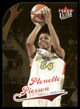 2004 Ultra WNBA Plenette Pierson #60 Phoenix Mercury Gold Medallion