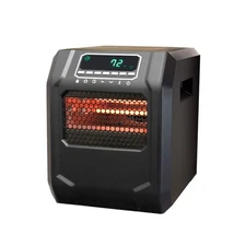 LifeSmart Infrared Quarts Space Heater, 1500 Watt 4 Element Portable Electric...