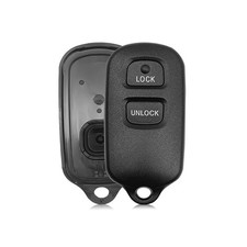 Replacement Key Fob Shell Case, Keyless Entry Remote Case Black