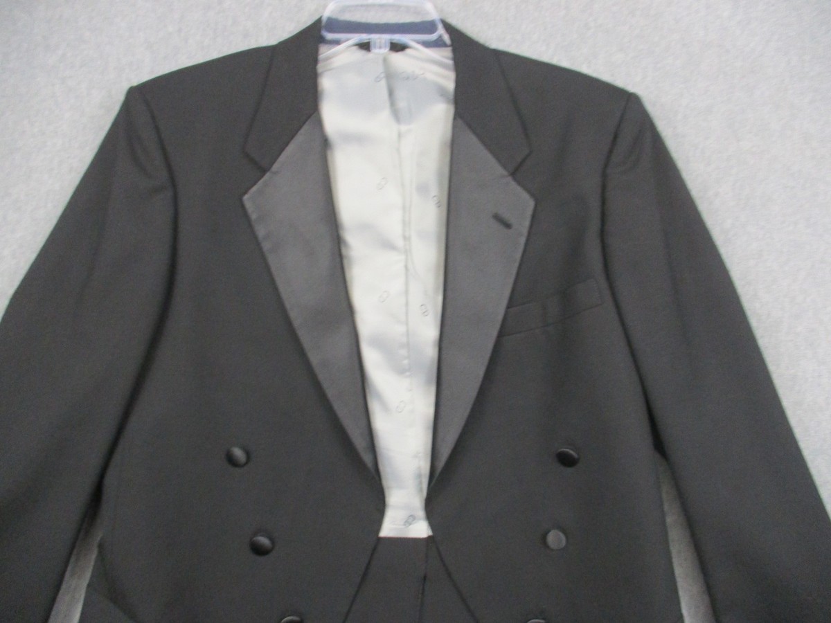 Christian Dior スーツ　Sサイズ Vintage Christian Dior Tails Jacket Mens 42L Wool Tuxedo Formal