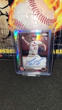 Gordon Graceffo 2025 Topps Chrome Refractor Auto /499 Cardinals Rookie RC