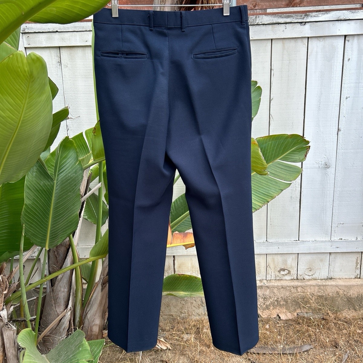 1980s Levi’s Navy ACTION SLACKS TalonZip Vintage 70s Levi's Action Slacks Pleated Navy Dress Pants Talon