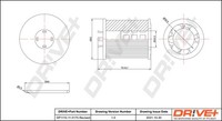 Dr!Ve+ DP1110.11.0175 ÖLfilter FüR Opel,Saab,Vauxhall