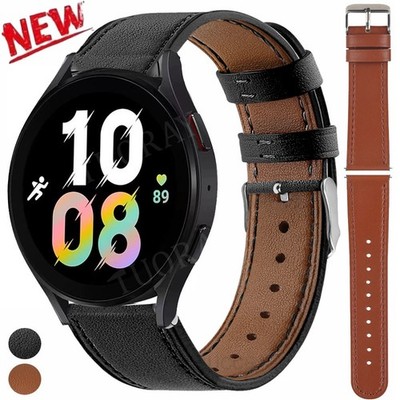 20mm/22mm Leder Armband für Amazfit GTR 4 3 46/42mm GTS 4 3 2 Mini 2e Bip 5 6
