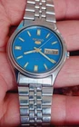 Seiko 5 Watch Automatic Vintage  Green  dial  6309 day date @ Japan
