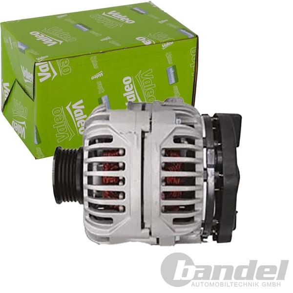 Valeo Lichtmaschine Generator 120A MIT Riemenscheibe Passend FüR Opel Astra Comb-image