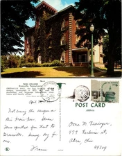 Postcard of Thiel College Greenville Hall in Pennsylvania - Unposted