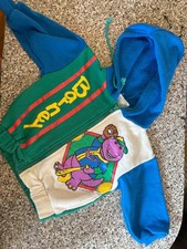 Vintage BARNEY 1994 hooded sweatshirt
