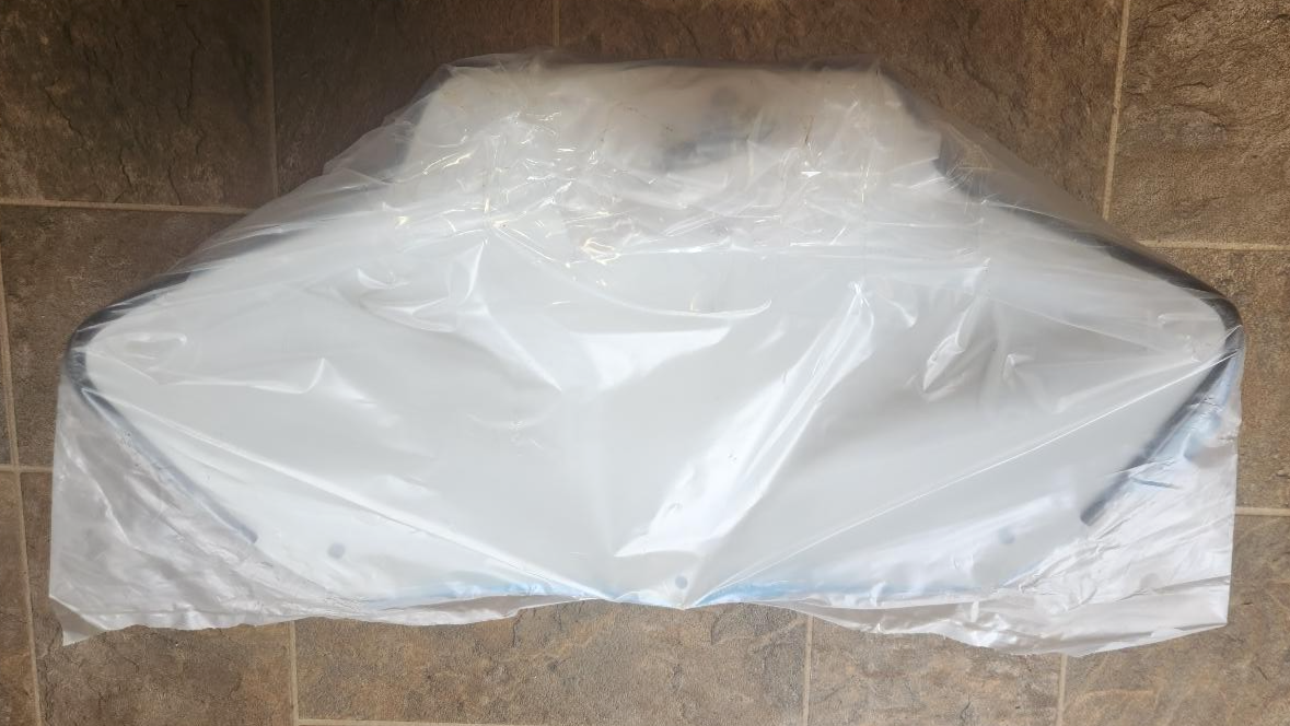Powermadd - 13039 - Cobra Windshield, Low - 9.5in. White for sale