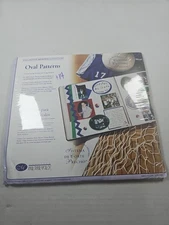 Creative Memories Custom Cutting System 4 Oval Patterns & Sizing Template NIP