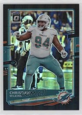 2020 Panini Donruss Optic Black Pandora Prizm /25 Christian Wilkins #62 d2y