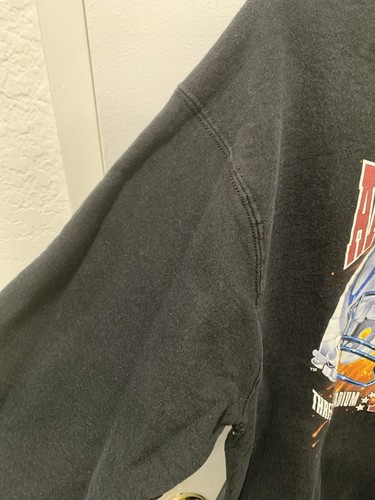 90s Salem NFL AFC Championship Colts VS Steelers Graphic Crewneck Sweatshirt XL - Picture 7 of 12