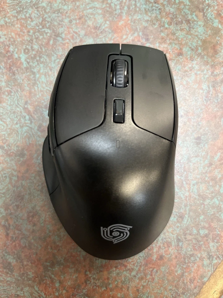 MKE408 Wireless Mouse 2.4G Silent Click Rechargeable 1600DPI 6-Button Ergonomic - Image 3 of 4