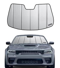 Pigenius Windshield Sun Shade for Dodge Charger 2011-2023 Without Rearview Mi...