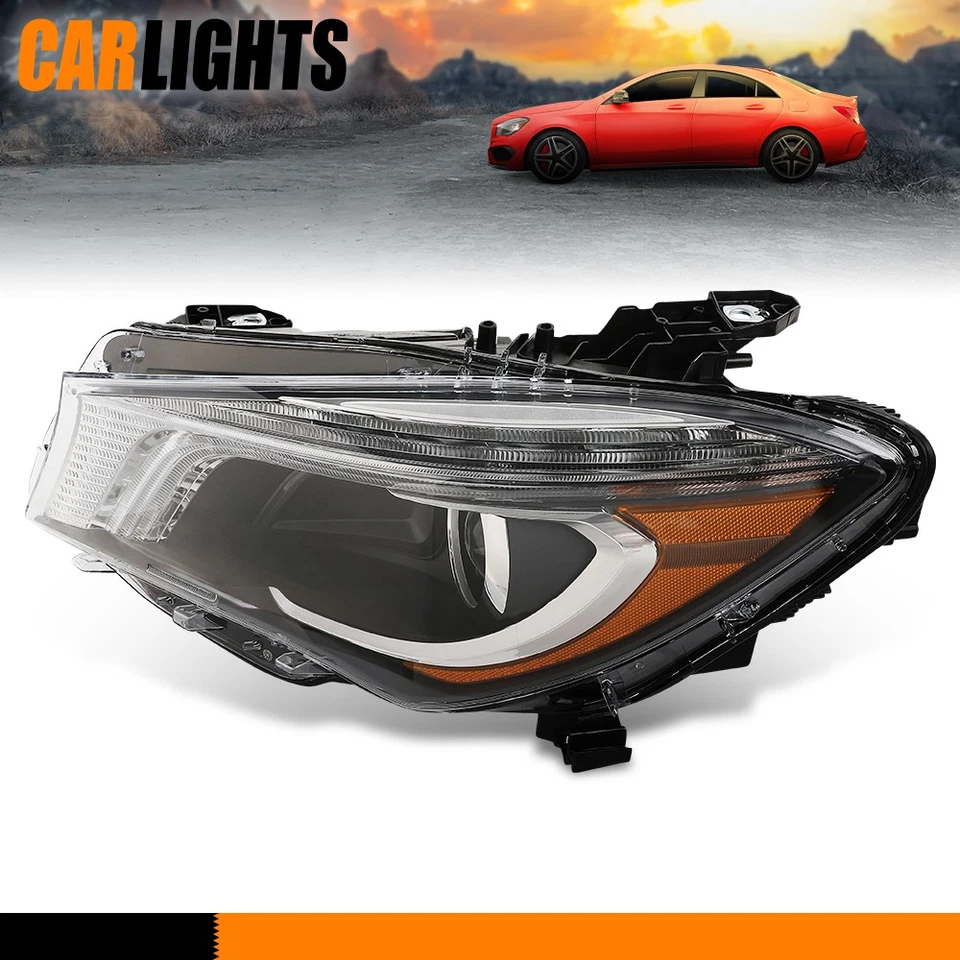 Fits 2014-2016 Mercedes-Benz CLA45 AMG CLA250 Left Side Xenon Headlight Assembly Foto 3 de 4