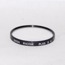 Used Tiffen Photar Plus 3 Series 6 (VI) Lens Filter Made in USA O33331